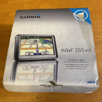 Garmin Nuvi 265WT Touchscreen GPS Navigation Free Shipping - Image 1 of 4