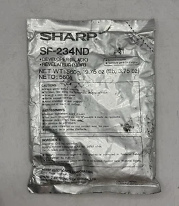 GENUINE SHARP SF-234ND DEVELOPER-BLACK - Picture 1 of 1