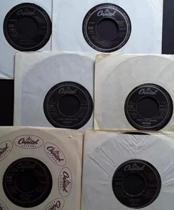 McCartney Wings Capitol 7" Vinyl 45s Another Day Albert Silly (2) Let Em In (2) - Picture 1 of 19