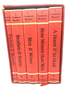 I. Compton Burnett Box Set! Five Volumes Including A House & Its Head + 4 More!! - Picture 1 of 19