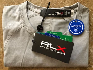 Ralph Lauren RLX Women's 7/15 Golf T-Shirt GREY HTR Size XXS - Picture 1 of 6