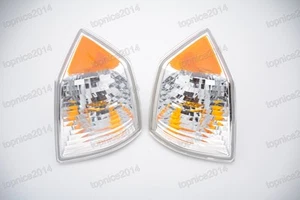 Pair Front Bumper Corner Turn Signal Parking Light Lamp For Jeep Compass 2007-10 - Picture 1 of 2