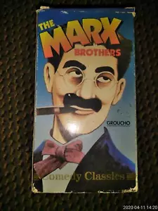 THE MARX BROTHERS COMEDY CLASSICS VHS 3 TAPE BOX SET - Picture 1 of 3