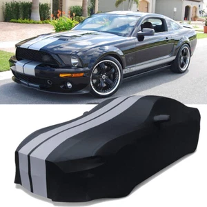 Satin Stretch Indoor Car Cover Dustproof Protect for Ford Mustang Shelby GT500 - Picture 1 of 12