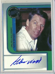 GLEN WOOD - 2005 PRESS PASS Stealth Signings SP AUTO - Nascar Legend - Picture 1 of 2
