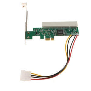 PCI Express PCIe zu PCI Adapterkarte Riser Karte, Unterstützt 32-Bit-PCI-Bus, - Afbeelding 1 van 6