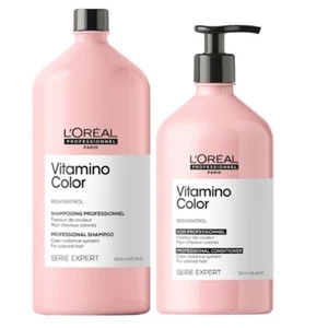 Loreal Vitamino Resveratrol Colour Shampoo 1500ml & Conditioner 750mL - Picture 1 of 6