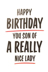 Happy Birthday Grußkarte & Umschlag von Karto. - Bild 1 von 3