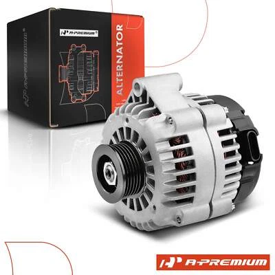 Alternador para Chevrolet Silverado 1500 2500 GMC Cadillac 105A 12V CW 6 ranuras Foto 1 de 4