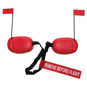 Mooney M20R Ovation 3 Cowl Plugs w/ RBF Streamer - Picture 1 of 1