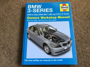 BMW 3-SERIES 2005 to 2008 petrol diesel Haynes workshop manual 4782 hardback - Picture 1 of 9
