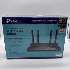 Nuevo Router Wi-Fi 6 TP-Link Archer AX20 Doble Banda 0150603118 - Imagen 1 de 7