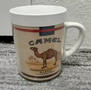 Vintage 70s Camel Mug Thermo Serv Turkish Domestic Blend Cigarettes 10 Oz - Picture 1 of 6