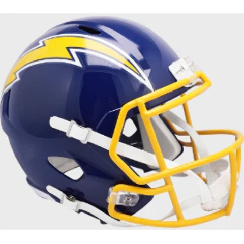San Diego Chargers Full Size 1974 to 1987 Speed Replica Throwback Helmet - NFL Cover