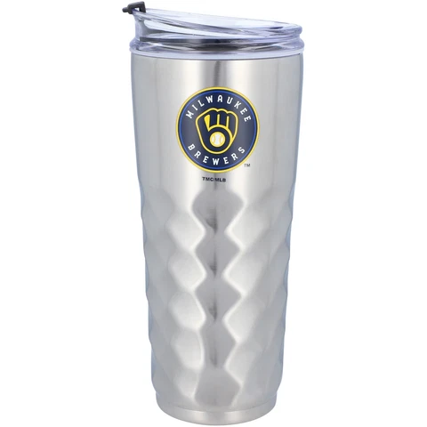 Milwaukee Brewers 32oz. Diamond Tumbler Cover