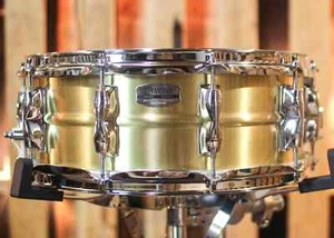 Yamaha 14x5.5 Recording Custom Brass Snare Drum - Picture 1 of 7