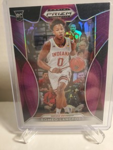 2019 Prizm Draft Picks Romeo Langford Purple Rc ROOKIE Celtics SP NBA Indiana