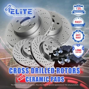 F+R Drilled Rotors & Ceramic Pads for 2015-2017 Savana 3500 SRW 3.25 Gear Ratio - Bild 1 von 1