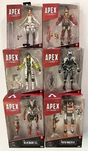 APEX Legends Loba, Mirage, Octane, Crypto, Revenant & Pathfinder Set of 6 Jakks - Picture 1 of 8