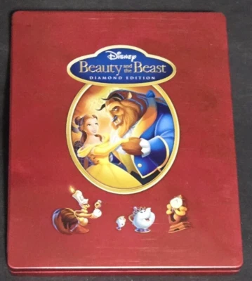 WALT DISNEY - BEAUTY AND THE BEAST - BLU-RAY & DVD COMBO - 1991 - COLLECTORS - Image 1 of 4