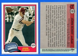 John Elway 2005 Topps All Time Fan Favorites #15 New York Yankees - Picture 1 of 1