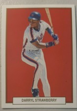Darryl Strawberry 1989 All American Promo Cards Series 2  #6 (MINT)         (VV)