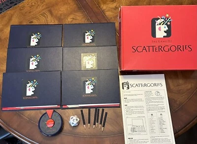 Vintage 1988 Original The Game Of Scattergories By Milton Bradley Complete/Nice! - Image 1 of 4