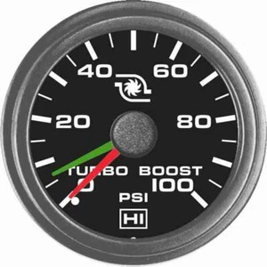 Hewitt 108-104-1R-1 Universal 2" Dual 100 Psi Boost Gauge Kit - Picture 1 of 1