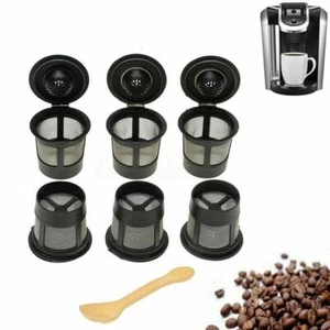 6 Pack K-Cup Reusable Replacement Coffee Filter Refillable Pod for Keurig 1.0 - Picture 1 of 10