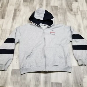 ✅Vintage 90s Macgregor Sports Collection Full Zip Grey Hoodie XL *NO DRAWSTRING - Picture 1 of 8