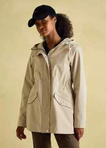 Joules Portwell Waterproof Raincoat with Hood - Size 22 - BNWD (STUD) - RRP £90 - Picture 1 of 6