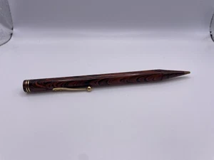 Vintage Waterman Ideal Mechanical Pencil, Orange Swirl / Faux Wood - Bild 1 von 4