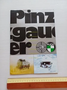 Steyr Puch Pinzgauer 1975 fuoristrada depliant originale inglese spagnolo - Picture 1 of 3