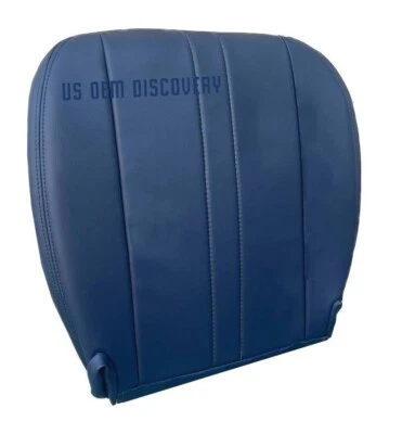 Chevy Express 1500 2500 3500 1997-2002 furgoneta - cubierta de asiento de vinilo inferior del conductor azul Foto 1 de 4