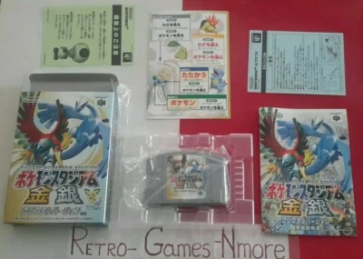 Pocket Monsters Pokemon Stadium Gold & Silver Nintendo64 N64 Japan Please READ!! - Image 1 of 4