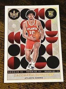 Zaccarie Risacher 2024-25 Court Kings Rookies livello III #199 Rookie RC (QTY) - Foto 1 di 2