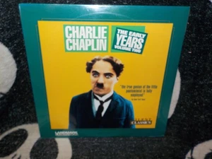Charlie Chaplin Early Years Vol 2 NEW SEALED Laserdisc LD Free Ship $50 - Imagen 1 de 2