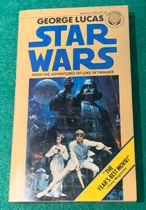 Star Wars by George Lucas Paperback 1st Ed 2nd Print 1977 Ballentine Books - Imagen 1 de 9