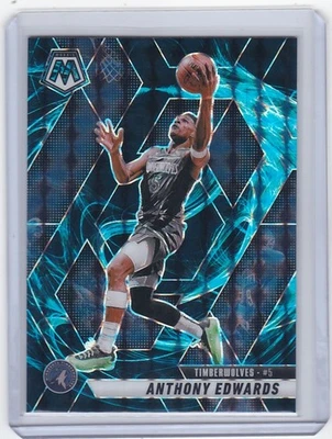 2024-25 Panini Mosaic Basketball Anthony Edwards Genesis Parallel  Short Print - Image 1 of 2