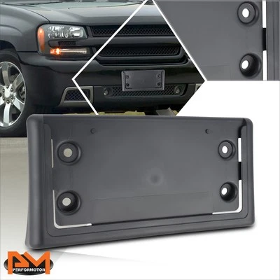 Soporte de montaje de etiqueta de matrícula frontal para Chevy Trailblazer/GMC Envoy 02-09 Foto 1 de 4