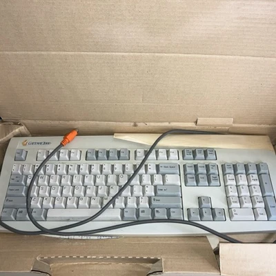 Vintage Microsoft Gateway 2000 Clicky Keyboard  2196003 Maxi-Switch Unused W/Box - Image 1 of 4