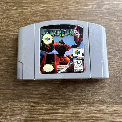 Star Fox 64 N64 (Nintendo 64, 1997) Authentic Tested Working - Image 1 of 2