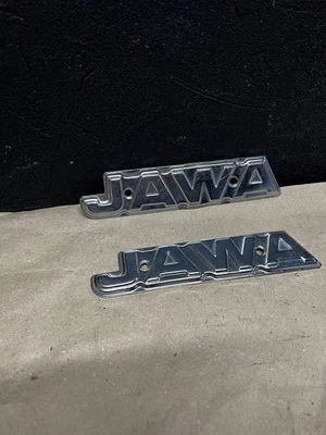 Seitwanden Platten Benzintank emblema java 350 tanque 634 Ява ORIGINAL JAWA R - Imagem 1 de 4