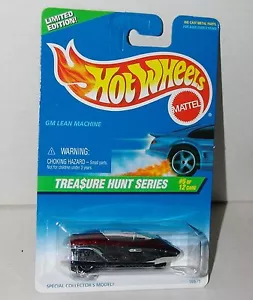 Hot Wheels Treasure Hunt GM Lean Machine 5/12 Limited Edition #582 Malaysia 1997 - Picture 1 of 1