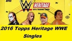 2016 Topps Heritage WWE Singles