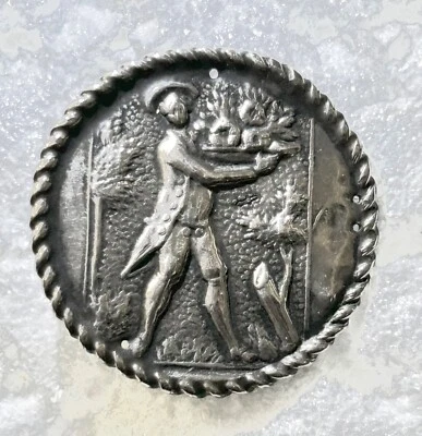 RARO Botón Grande Antiguo Delivery Boy #2014 Foto 1 de 3