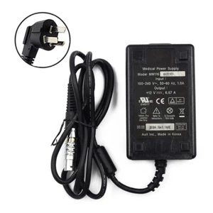 Fuente de alimentación médica 4 pines MW116 KA1251F01 adaptador de CA + cable de alimentación 12V 6.67A - Imagen 1 de 3