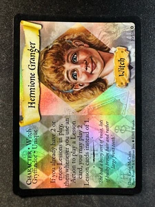 Harry Potter TCG 10/116 Hermine Granger Base Set Charakter Folie Premium Rare MP - Bild 1 von 2