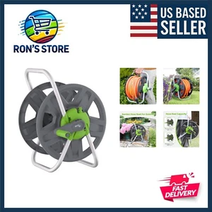 Stable Triangular Design Garden Hose Reel – Efficient Storage for 130 Ft Hose - Picture 1 of 10