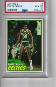 1981 Topps # 6 Robert Parish HOF PSA 10 - Bild 1 von 2